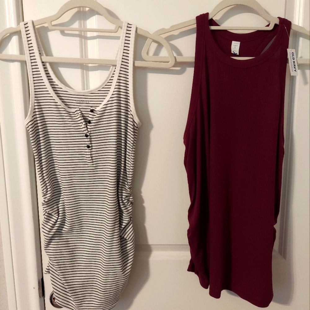 2 Old Navy Maternity tank tops